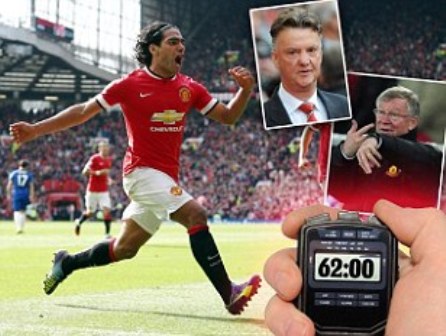 MU Tundukkan Everton 2-1 Berkat Gol `Telat` Falcao